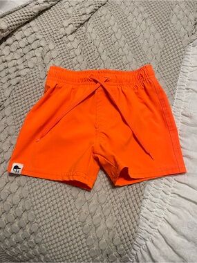 George Hats Neon Orange Kids Shorts